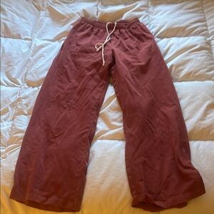 Perfect condition brand melville red sweatpants!!